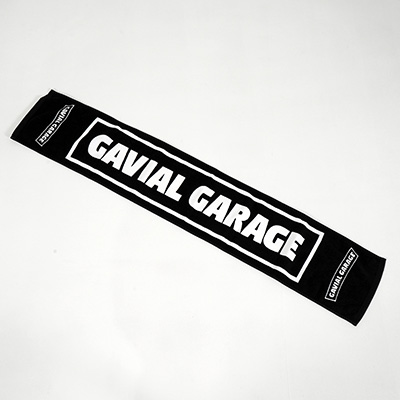 GAVIAL GARAGE GVL-GG-12 GARAGE MUFFLER TOWEL BLACK
