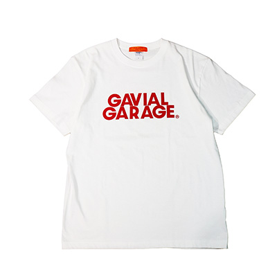 GAVIAL GARAGE GVL-GG-87 S/S TEE “G.DOG” WHITE 