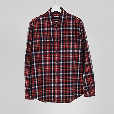 GAVIAL GVL-20AWT-0429 L/S FLANNEL SHIRTS RED
