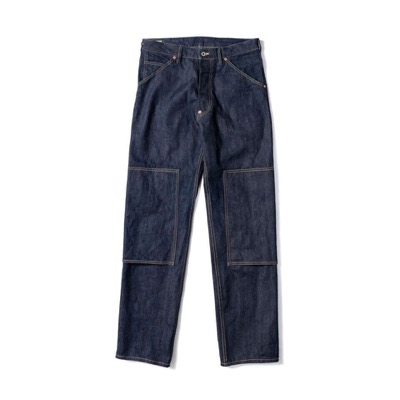 GERUGA W-KNEE DENIM PANTS 14oz  INDIGO