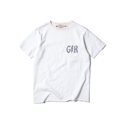 GERUGA GR-C-188 HEAVY DUTY POCKET TEE PRODUCT DYEING OFF-WHITE