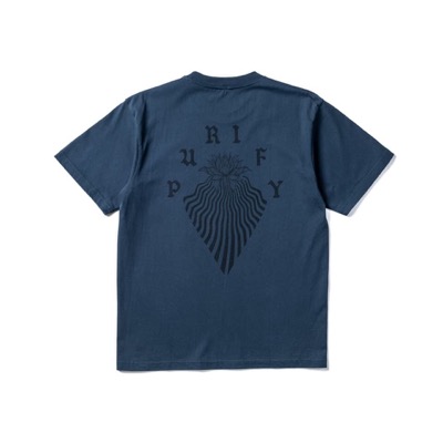 GERUGA PRINT TEE PURIFY SLATE BLUE