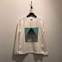 LOST CONTROL L18S1-1004 GRAPHIC LS TEE MADMAN WHITE