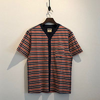 LOST CONTROL L18S1-1009 SS OPEN CUT&SAWN BORDER RED×NAVY