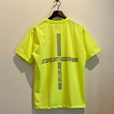 LOST CONTROL L20S1-1003 SAFTY TEE NEON YELLOW