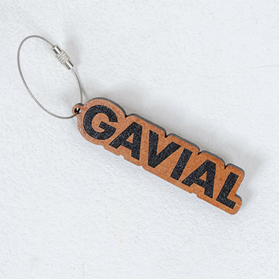 GAVIAL GARAGE GVL-GG-43 M.D.F KEY CHARM BROWN