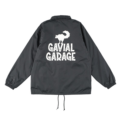 GAVIAL GARAGE GVL-GG-55 COACH JACKET GGG BLACK
