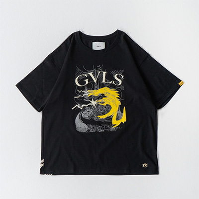 GVLS GAVIAL SS BIG TEE GDR BLACK