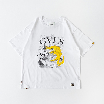 GVLS GAVIAL SS BIG TEE GDR WHITE
