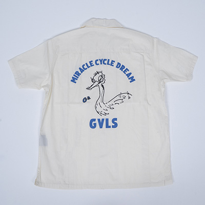 GAVIAL GVL-23SST-0564 S/S BOWLING SHIRTS IVORY