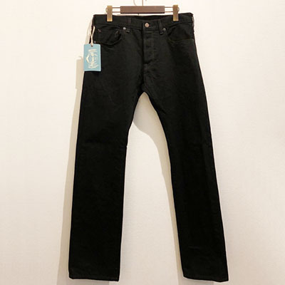 LOST CONTROL DP-62 TIGHT STRAIGHT JEANS BLACK