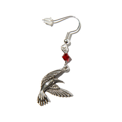 RUDE GALLERY RG0982 チバユウスケ　HUMMING BIRD EARRING SILVER