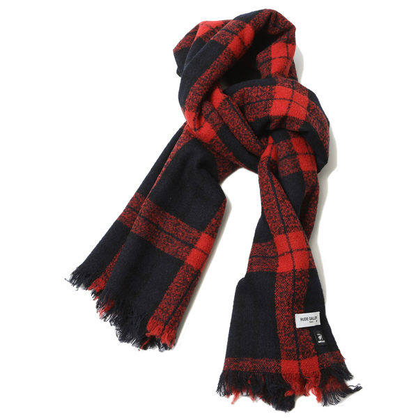 RUDE GALLERY 69059 WOOL STOLE RED