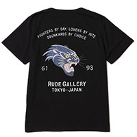 RUDE GALLERY 68459 PANTHER PKT TEE BLACK