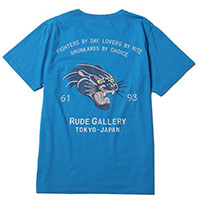 RUDE GALLERY 68460 PANTHER PKT TEE TURQUOISE