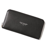 RUDE GALLERY 68653 LEATHER WALLET BLACK/SILVER