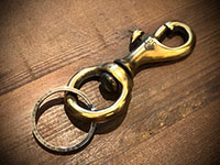 THE FOOL 4641-4745 CLIP KEY HOLDER GOLD